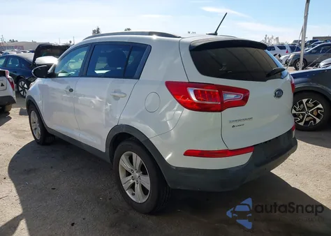 2011 Kia Sportage Lx z USA, uszkodzony, nr VIN KNDPB3A24B7163044